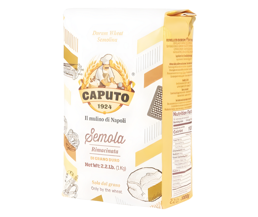 Caputo semola di Grano Duro rimacinata durum Wheat Semolina 5 K