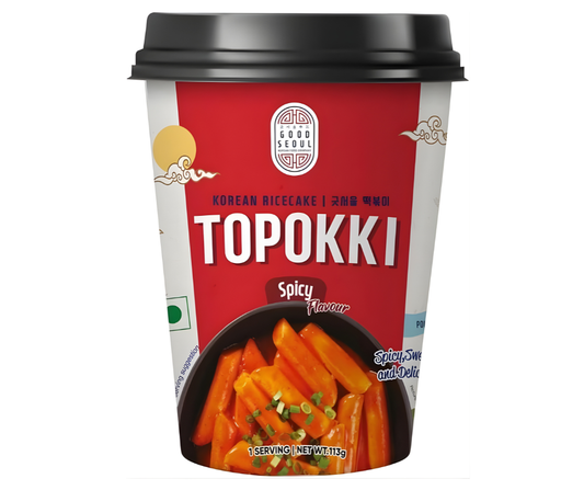 GOOD SEOUL KOREAN RICECAKE TOPOKKI SPICY (113G)