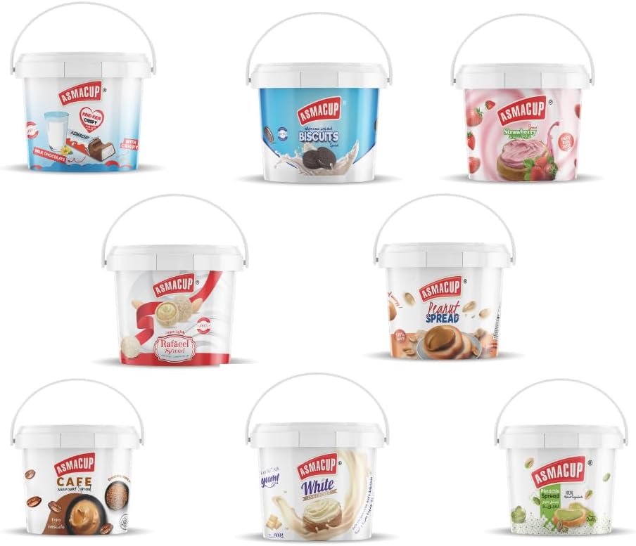 White chocolate with Oreo flavor, spreadable from 850 grams