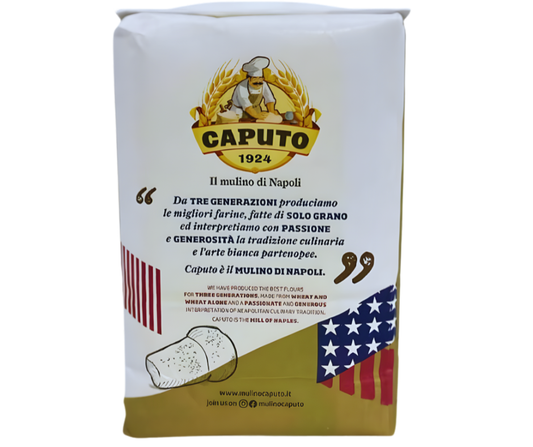 Caputo Oro Type 00 Flour 1k - High-Protein Soft Wheat Professional's Flour Manitoba
