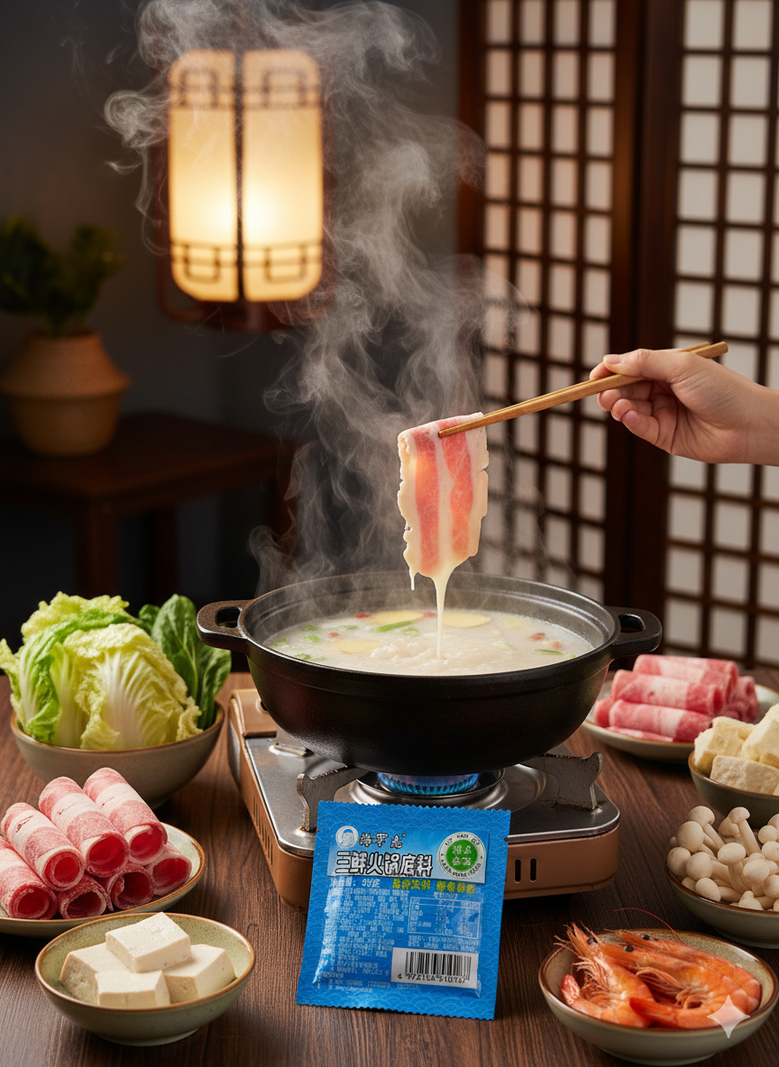 Chongqing Qiaotou Hot Pot Base, Spicy And Fresh Hot Pot Base, Hot Pot Material (50g)