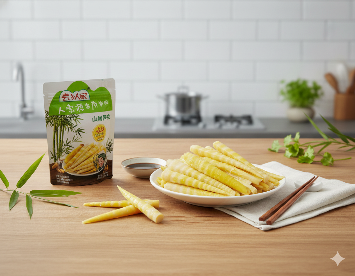 pickled pepper bamboo shoots