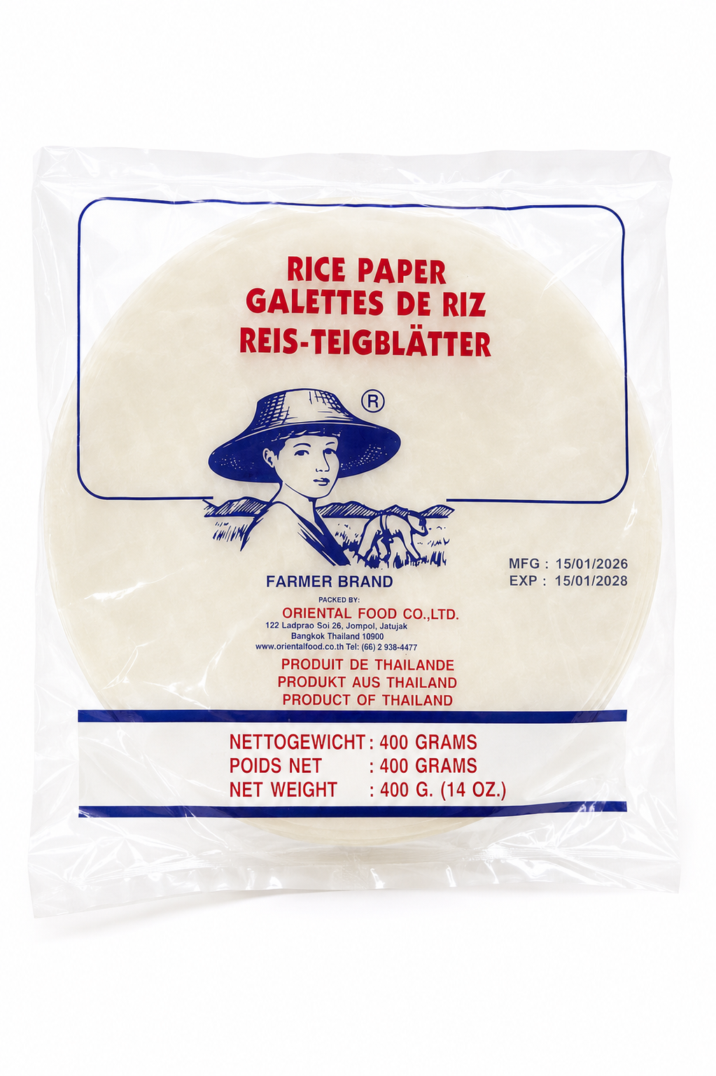 Farmer Rice Paper - 400g