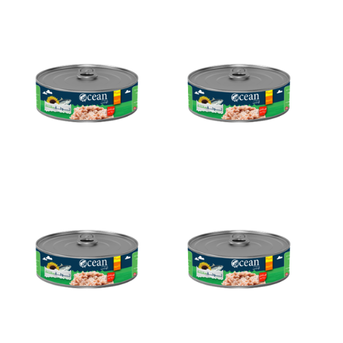 4 Ocean Shredded Tuna, 140g