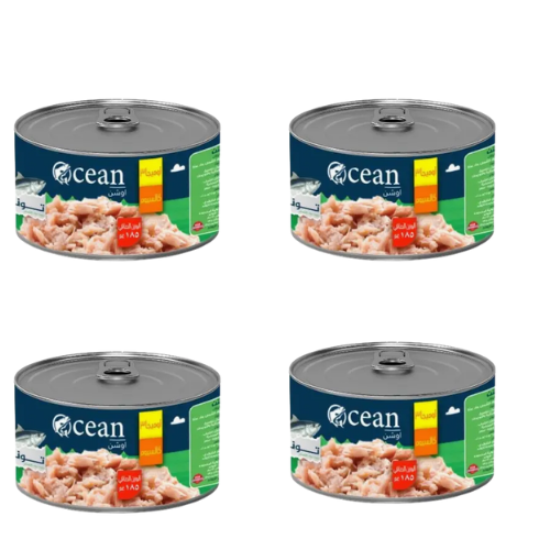 4 Ocean Shredded Tuna, 185g