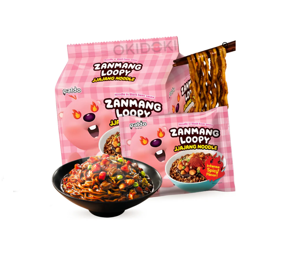 نودلز بالدو زانمانج لوبي جاجانج حارة بالصلصة السوداء 110 جرام
