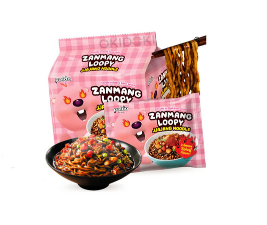 نودلز بالدو زانمانج لوبي جاجانج حارة بالصلصة السوداء 110 جرام