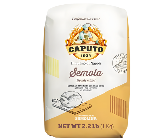 Caputo semola di Grano Duro rimacinata durum Wheat Semolina 5 K