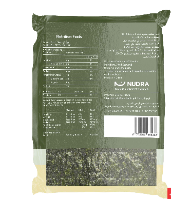 Nudra Nori Sushi Paper - 50 sheets