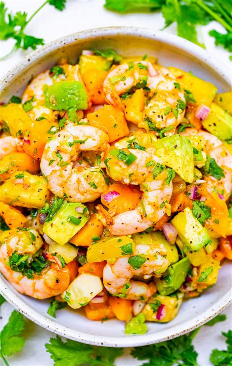 Mango Shrimp Salad