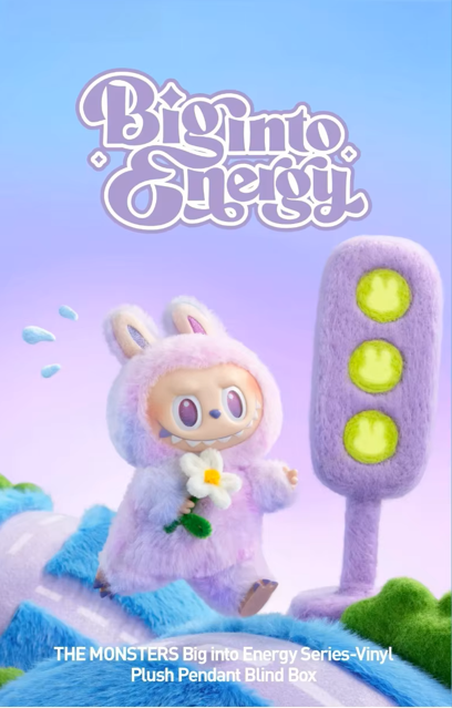 ぬいぐるみ THE MONSTERS Labubu Big intoEnergy luck THE MONSTERS Big into Energy Series-Vinyl Plush Pendant