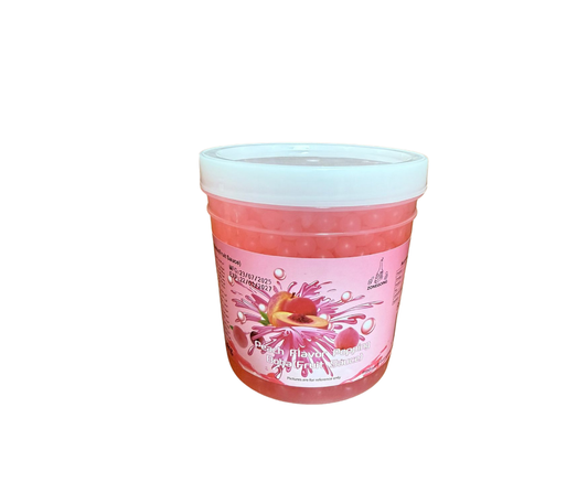 Delicious Peach Popping Boba Pearls made with Real Fruit Sauce 1.3 KG