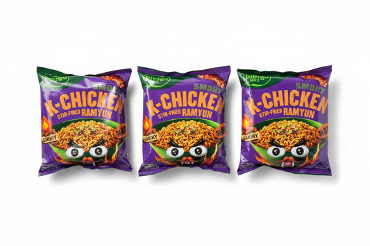 3 Bebejo Korean smoky Ramyon chicken Flavor - 3 x 122g