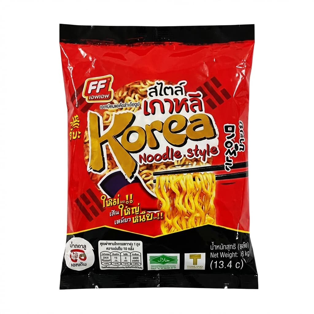   نودلز كوري بدون نكهة من أف أف - 380 جم - 10 قطع