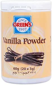 Green's Vanilla Powder, 60g - Pack of 1