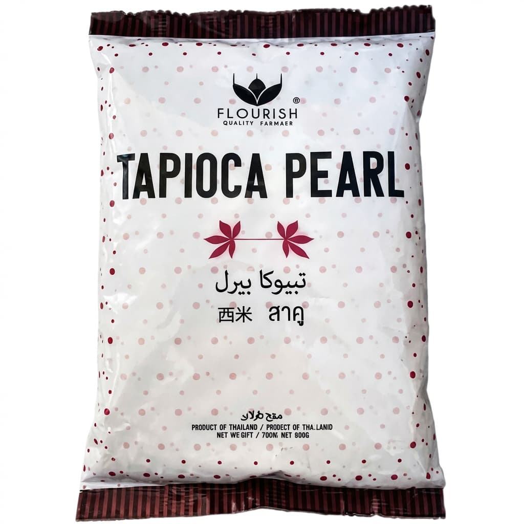 Flourish Small White Tapioca Beans - 400 gm