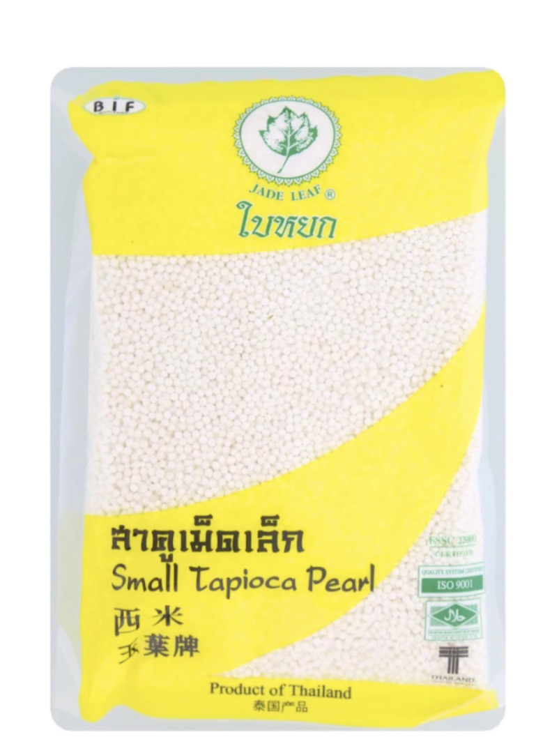 Jade Leaf Small Tapioca Pearl (White) - 400 gm