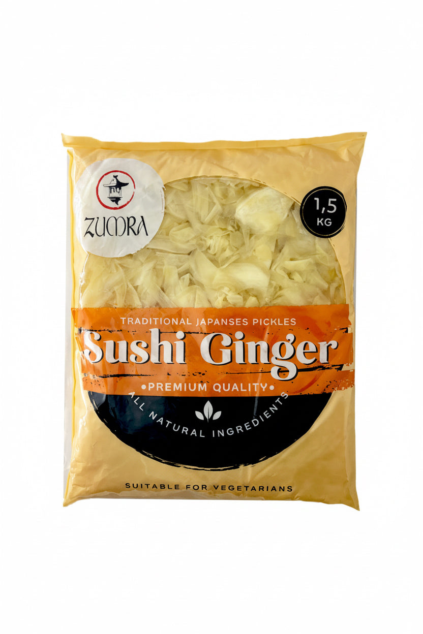 Zumra Premium Pickled White Ginger - 1.5 kg