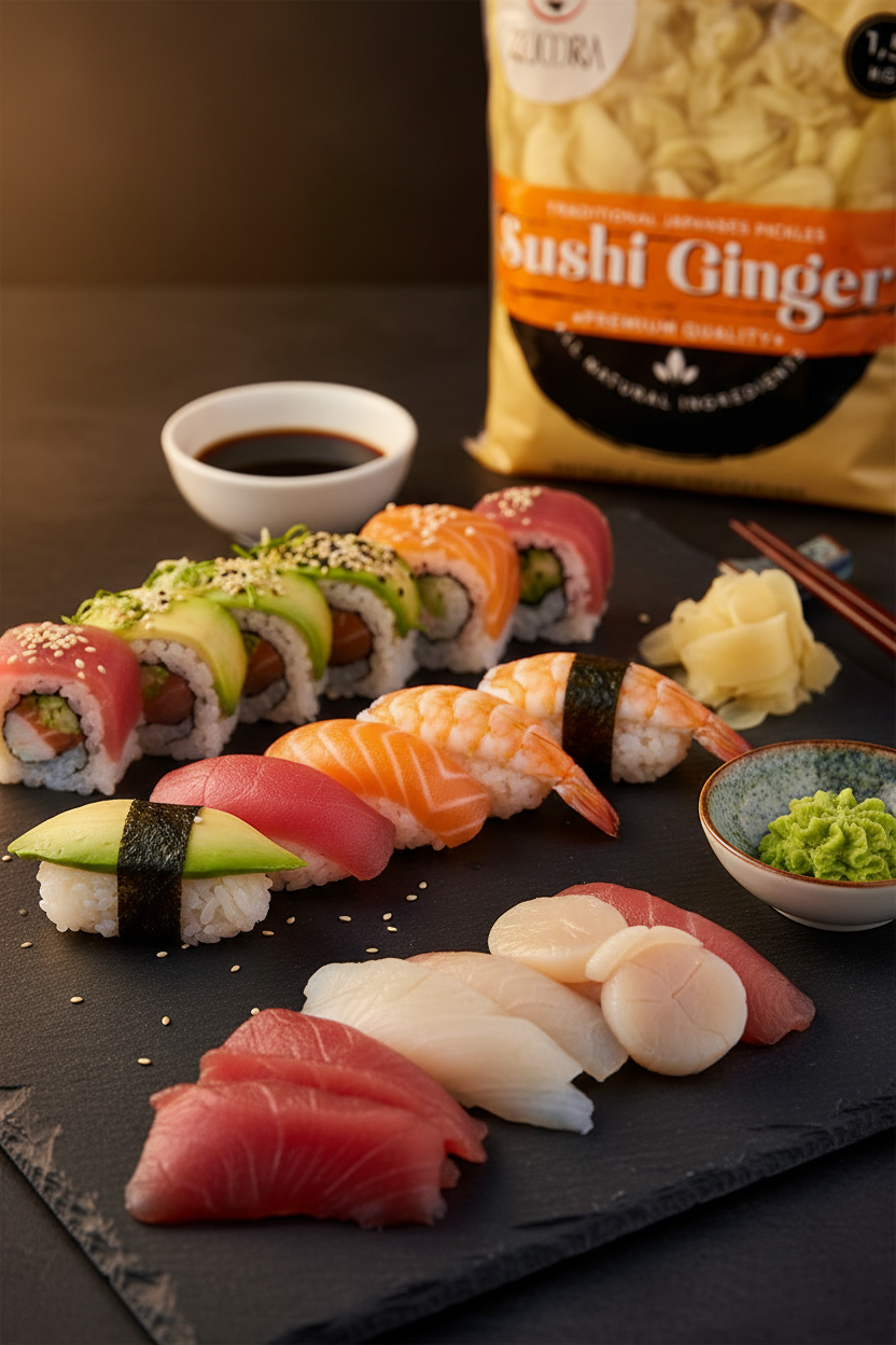 Zumra Premium Pickled White Ginger - 1.5 kg