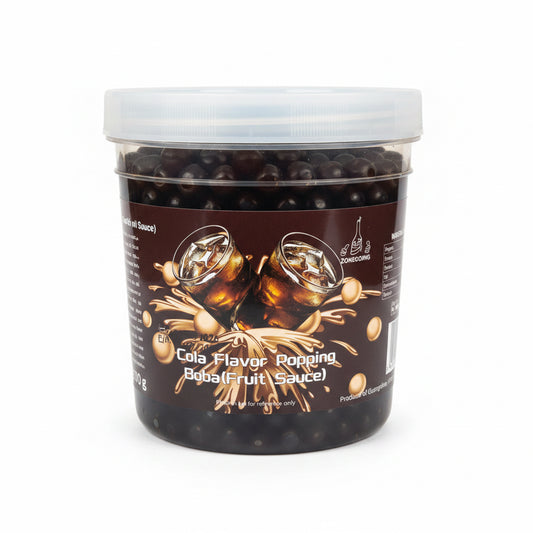 Delicious Cola Popping Boba Pearls made with Real Fruit Sauce 1.3 KG