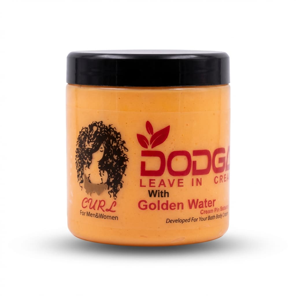 كريم دودج الذهبي الأصفر مع ماء الذهب  للشعر الكيرلى  250 مل