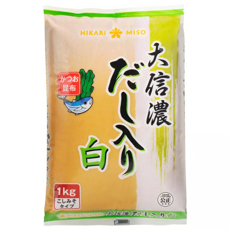 Daishinano Dashi Iri White Miso 1kg