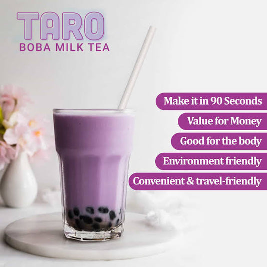 Premium Taro Tea Powder for Bubble Tea Making - 1000g Gluten & Lactose Free