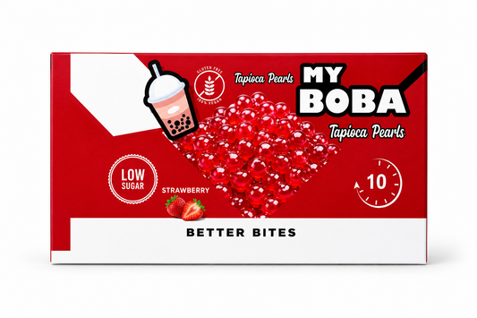 1 bag of  Boba Strawberry -  size 250g