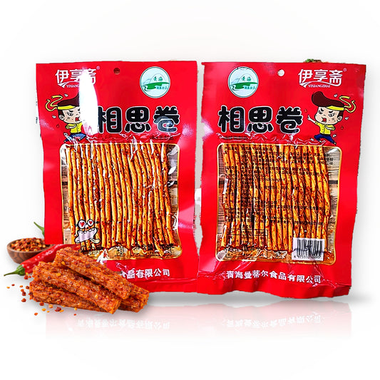 Latiao Spicy Gluten Thin Sticks - 100 gm
