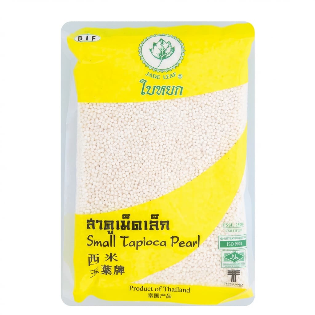 Jade Leaf Small Tapioca Pearl (White) - 400 gm