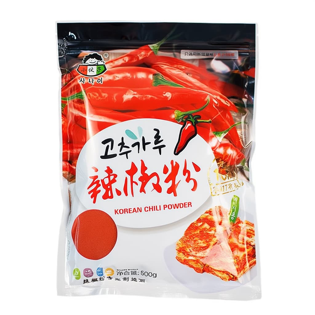 Korean Chili Powder 500g, Korean Seasoning for Noodles and Cabbage Gochugaru