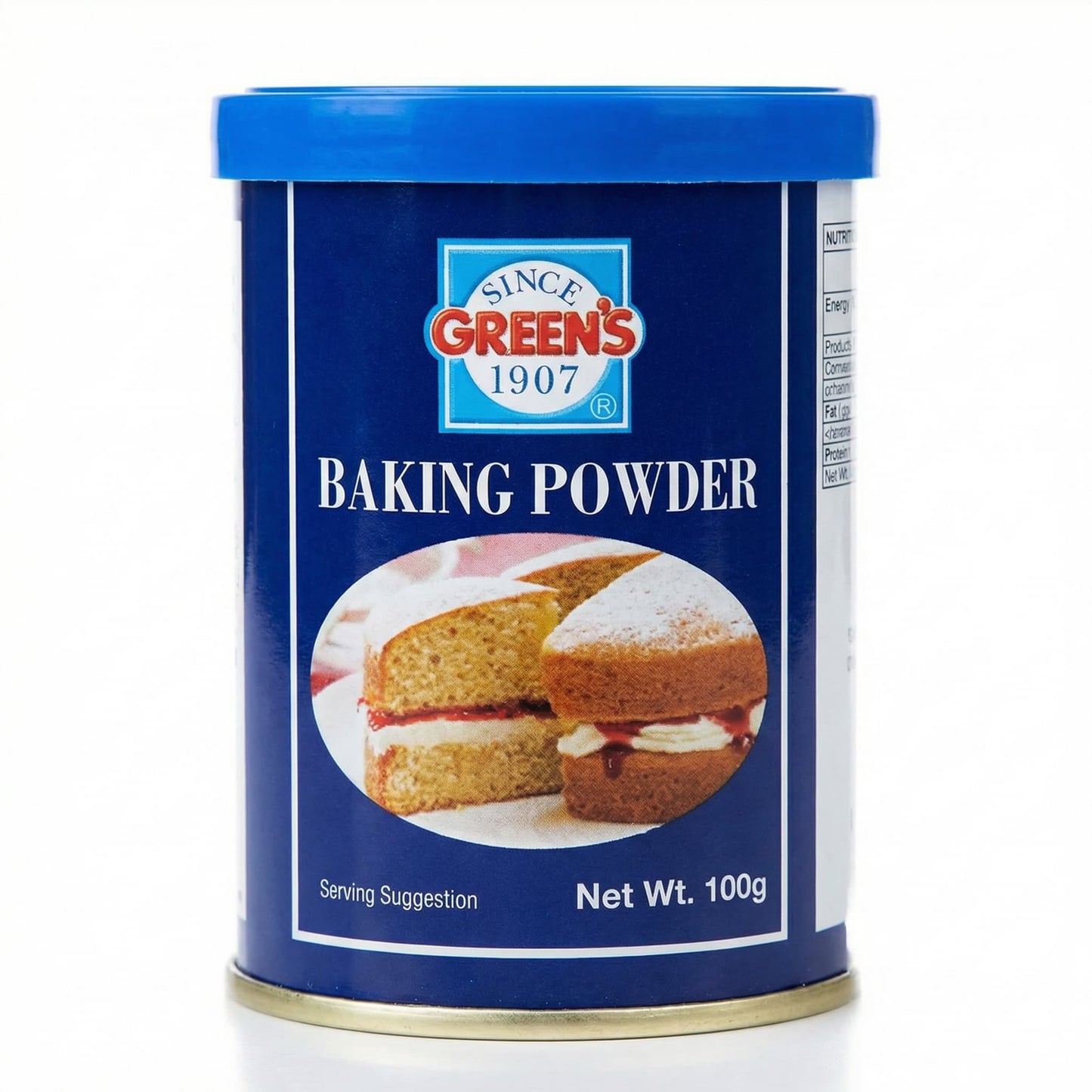 Greens (1 Tin Jar, Baking Powder - 100g)